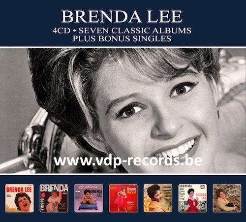 Lee ,Brenda - Seven Classic Albums Plus Bonus Singles (4 cd's)